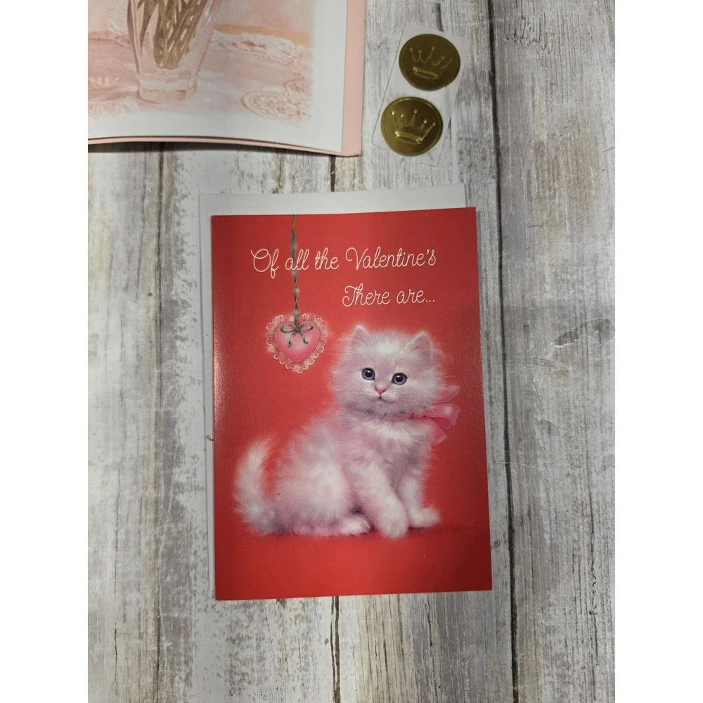 Hallmark Valentines Day Thinking of You Greeting Card Lot Sealed Packs Floral